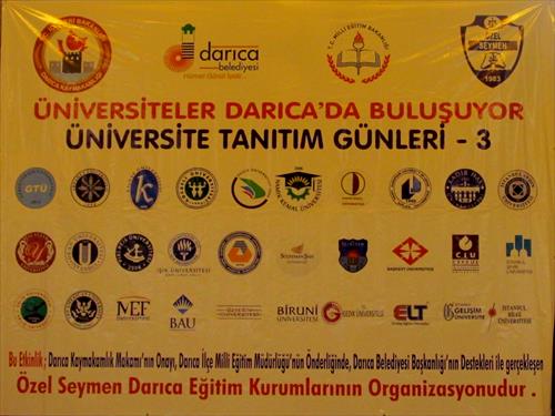 30 ÜNİVERSİTE DARICA SEYMEN"DE BULUŞTU...