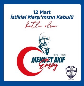 İSTİKLAL MARŞIMIZIN 100. YILI KUTLU OLSUN