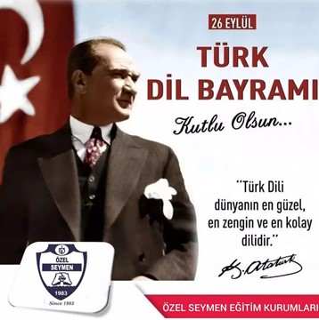 TÜRK DİL BAYRAMIMIZ KUTLU OLSUN