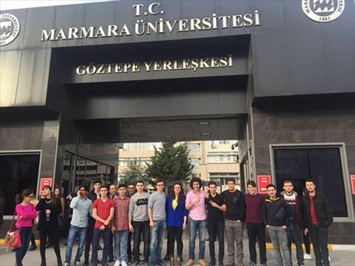 MARMARA ÜNİVERSİTESİ VE MALTEPE ÜNİVERSİTESİNİ ZİYARET ETTİK