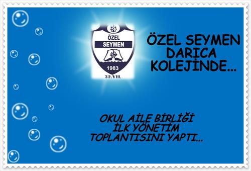 OKUL AİLE BİRLİĞİ İLK YÖNETİM KURULU TOPLANTISI YAPTI..