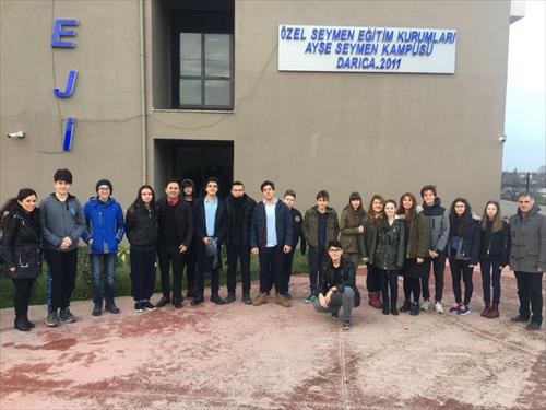 ÖZEL SEYMEN DARICA ANADOLU LİSESİ PİRİ REİS ÜNİVERSİTESİ GEZİSİNDE