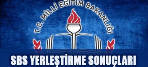 2013 SBS YERLEŞTİRME SONUÇLARIYLA DA BİRİNCİYİZ