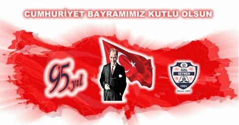 29 EKİM CUMHURİYET BAYRAMI KUTLAMA MESAJI