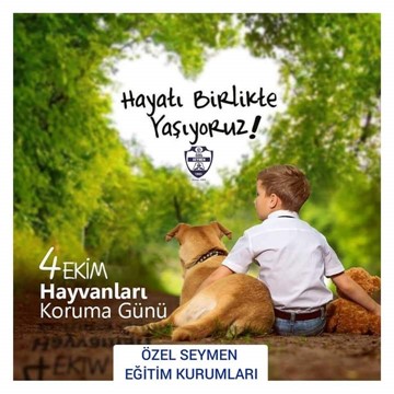 4 EKİM HAYVANLARI KORUMA GÜNÜ