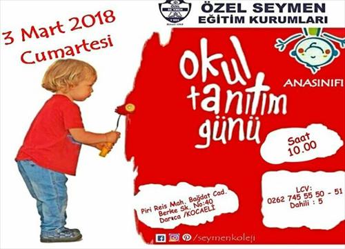 3 MART 2018 ANASINIFI OKUL TANITIM GÜNÜMÜZ