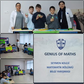 5. SINIFLARIMIZIN GENIUS OF MATH YARIŞMA HEYECANI