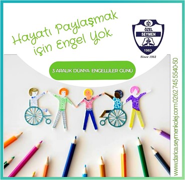 HAYATI PAYLAŞMAK İÇİN ENGEL YOK