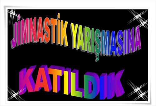 JİMNASTİK YARIŞMASINA KATILDIK 