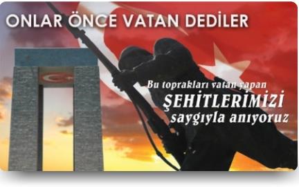 18 MART ÇANAKKALE ZAFERİ ŞEHİTLERİ ANMA GÜNÜ MESAJI