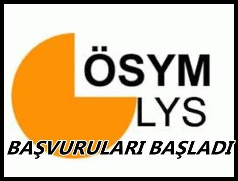 LYS BAŞVURULARI BAŞLADI