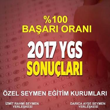 GELENEK DEĞİŞMEDİ, YGS"DE %100 BAŞARI